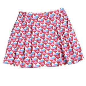 J. McLaughlin Catalina Cloth Skort Geometric Print Tennis Golf